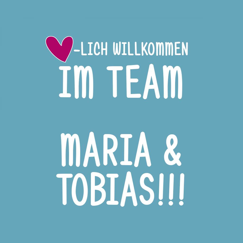 herzlich willkommen im team maria tobias